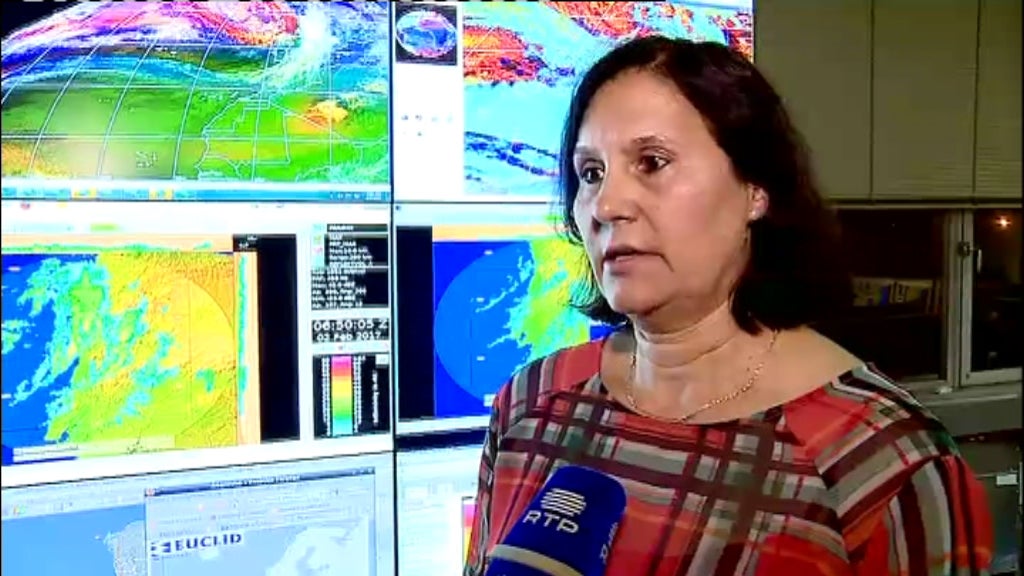 Previsão meteorológica para Portugal