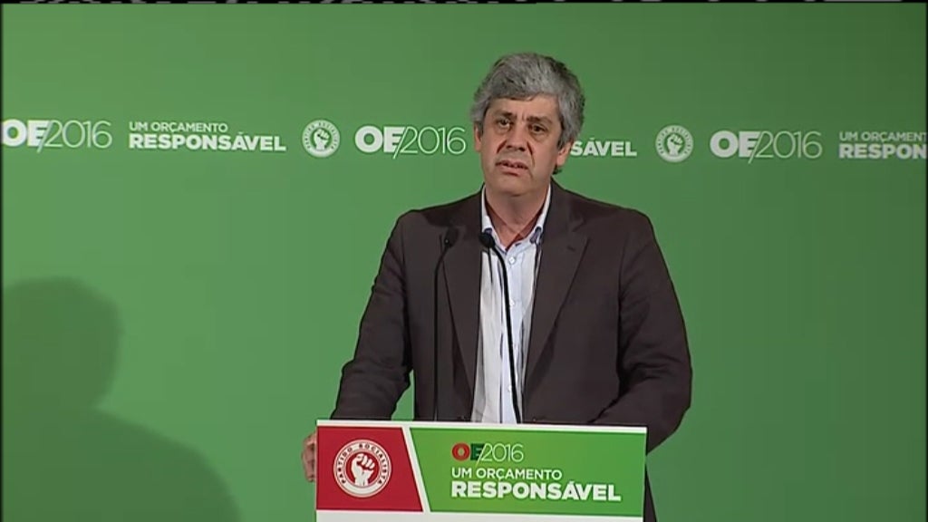 Mário Centeno e Augusto Santos Silva sobre OE 2016