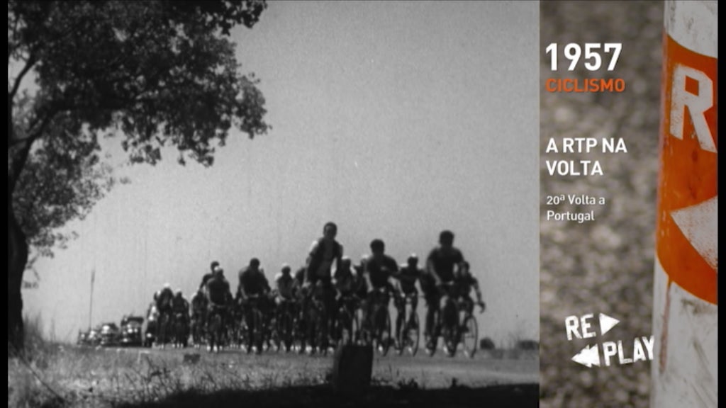 1957 Ciclismo: A RTP na Volta