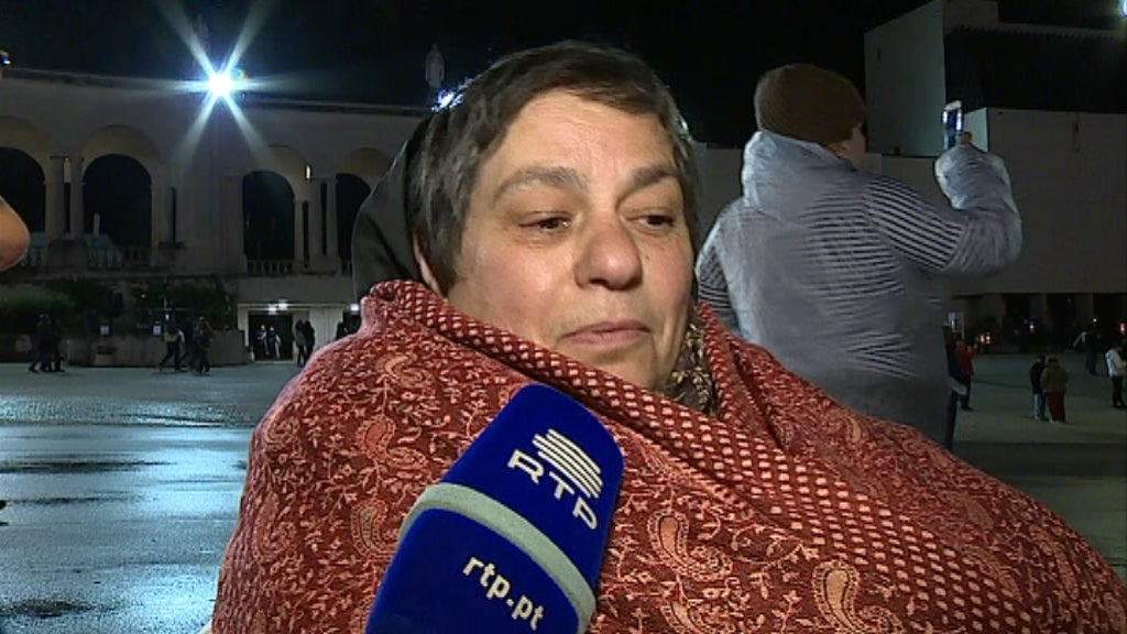 Peregrinos em Fátima