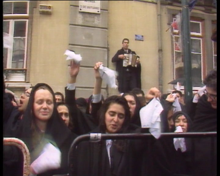 Protesto contra a lei das propinas