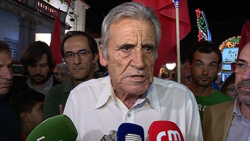 Jerónimo de Sousa visita as festas da Moita