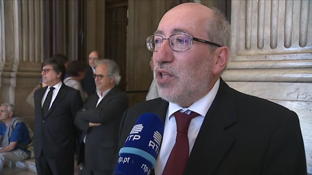 Velório de Ruben de Carvalho