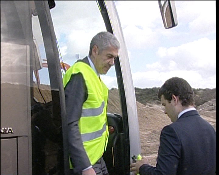 José Sócrates visita o Norte