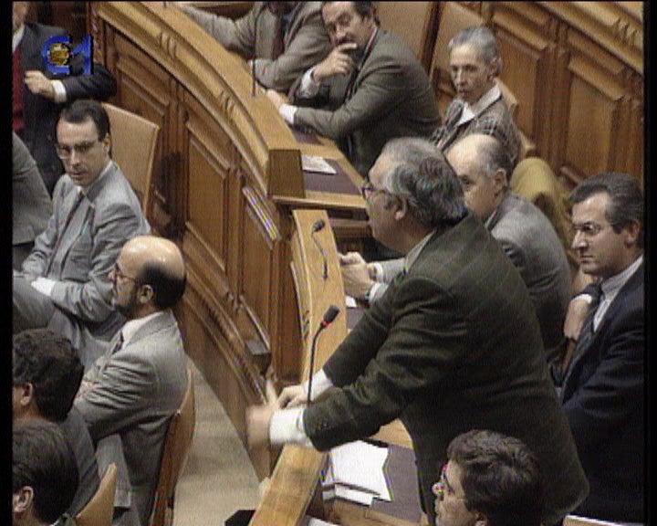 Debate parlamentar sobre o Orçamento de Estado 1993