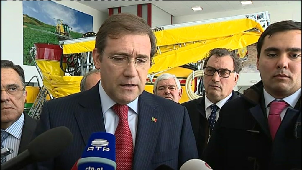 Declarações de Pedro Passos Coelho