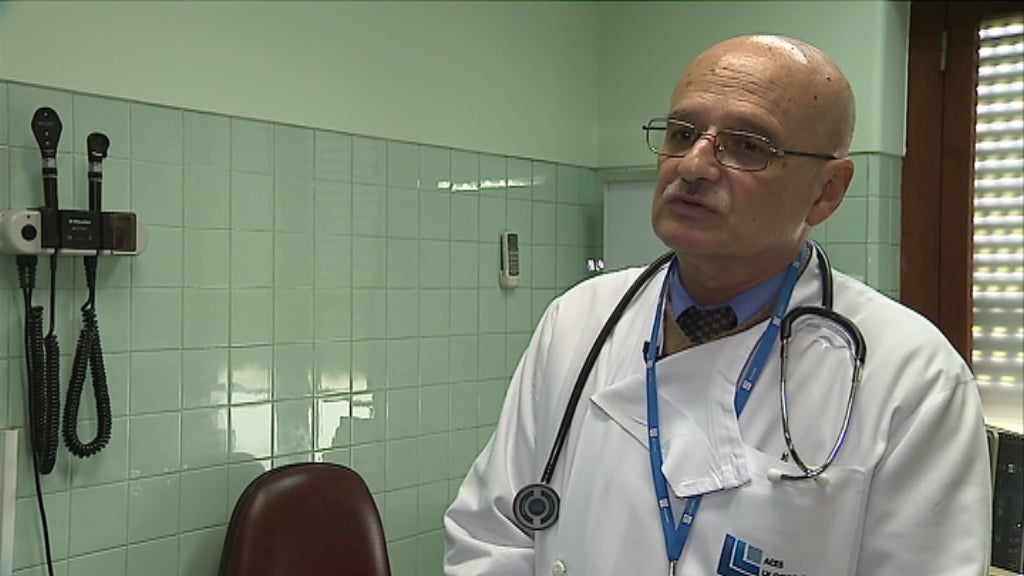 Utentes no Centro de Saúde da Ajuda