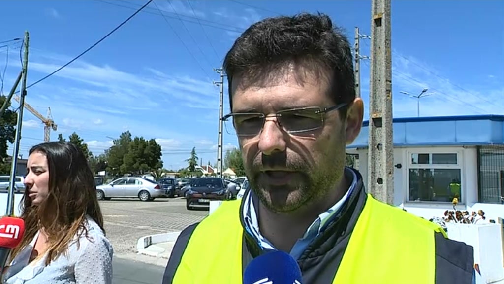 Intoxicação numa fábrica