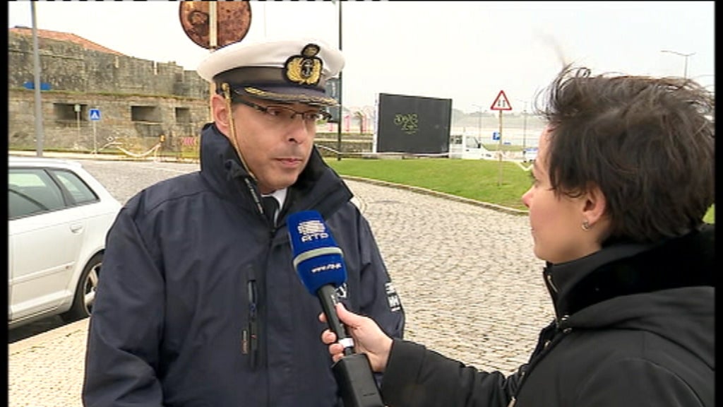 Situação no litoral do Porto
