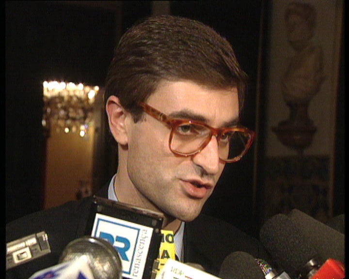 Encontro entre Mário Soares e Manuel Monteiro