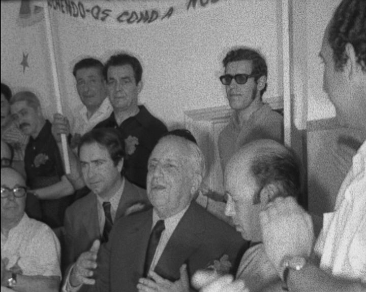 Reunião de trabalhadores da Fábrica Robinson em Portalegre