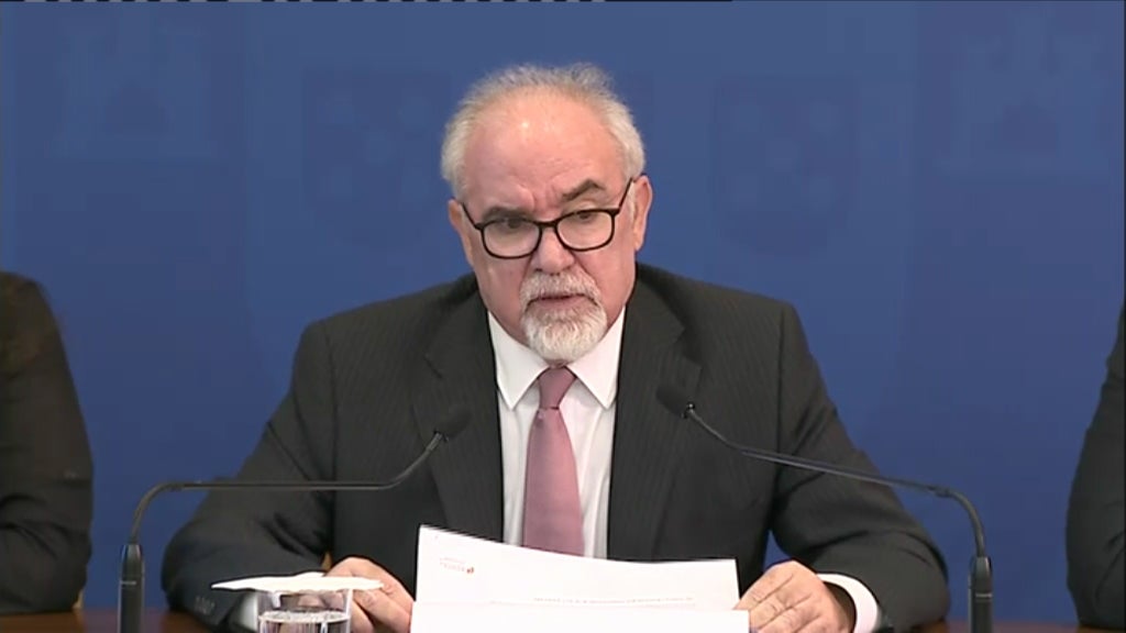 Conferência de imprensa de Vieira da Silva