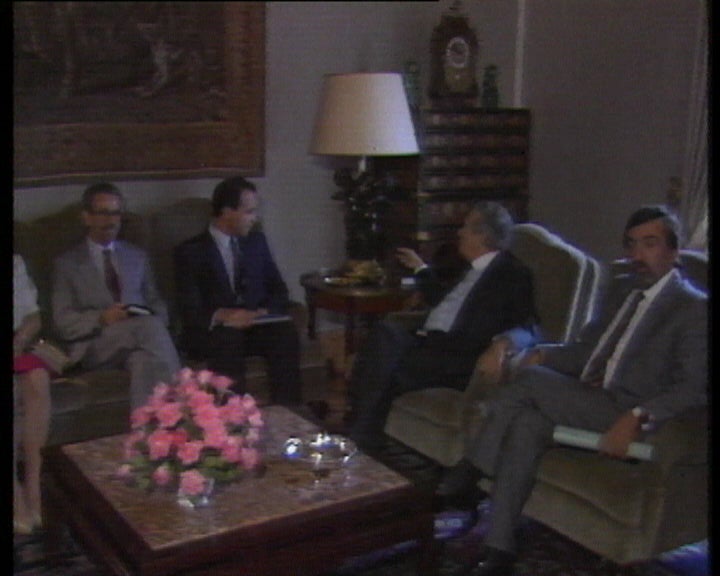 Mário Soares recebe delegação da CGTP