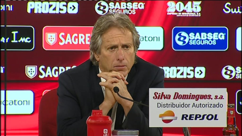 Conferência de imprensa de Jorge Jesus