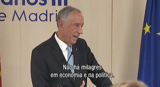 Marcelo Rebelo de Sousa visita Espanha