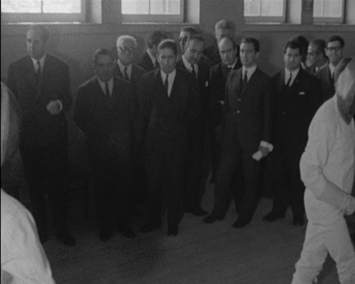 Visita de Inocêncio Galvão Teles à Casa da Mocidade