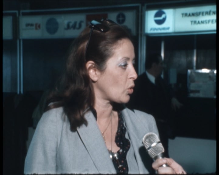 Chegada de Simone de Oliveira a Lisboa