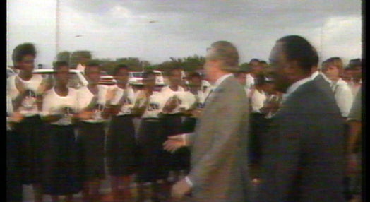 Mário Soares na Costa do Marfim