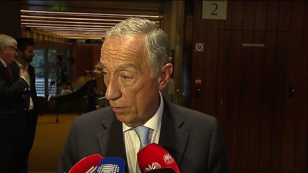 Declarações de Marcelo Rebelo de Sousa