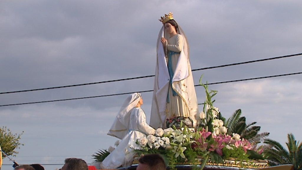 Procissão da Senhora de Lurdes no Faial