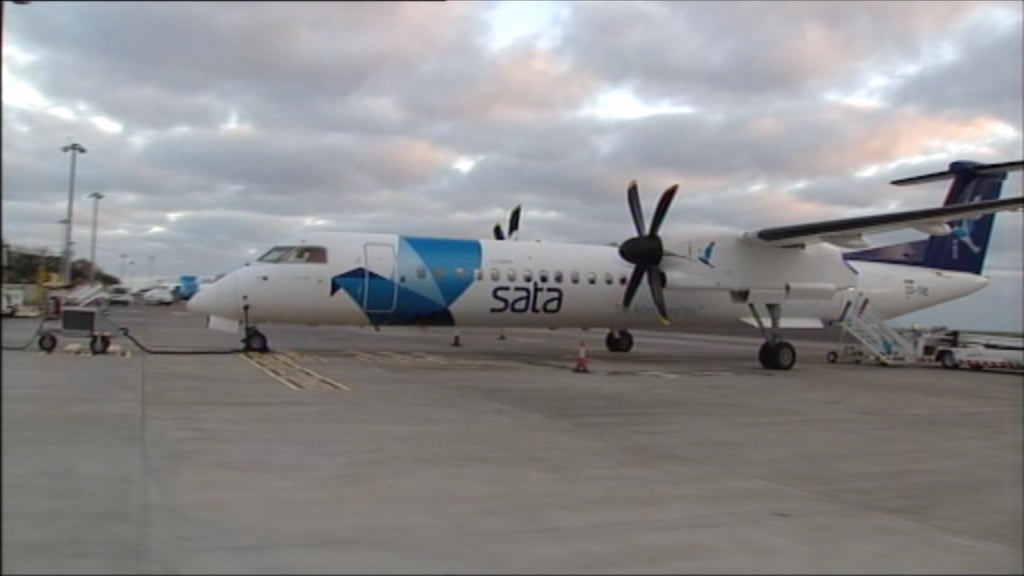 Retoma dos voos Sata para a Ilha do Corvo