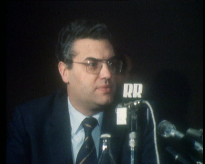 Conferência de imprensa da Aliança Democrática