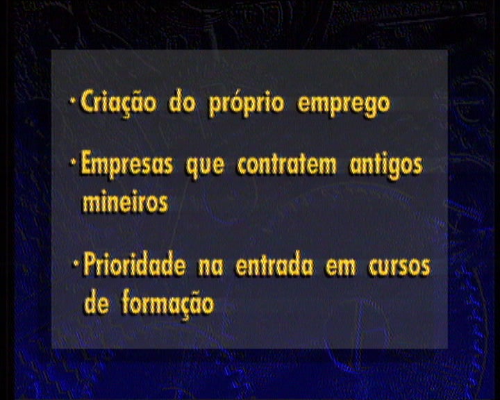 Desemprego do sector mineiro