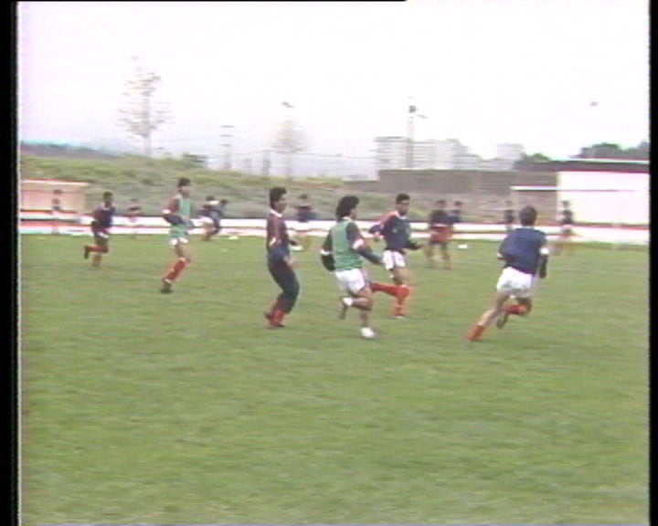 Futebol: Treino do Benfica