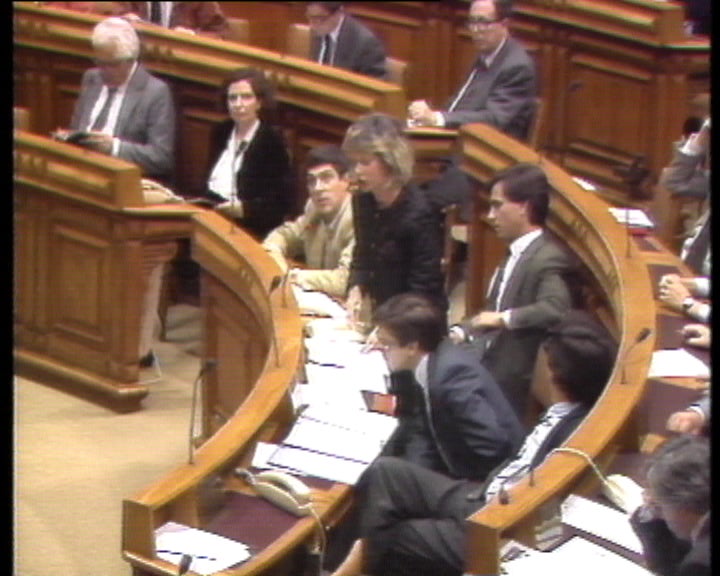 Sessão na Assembleia da República