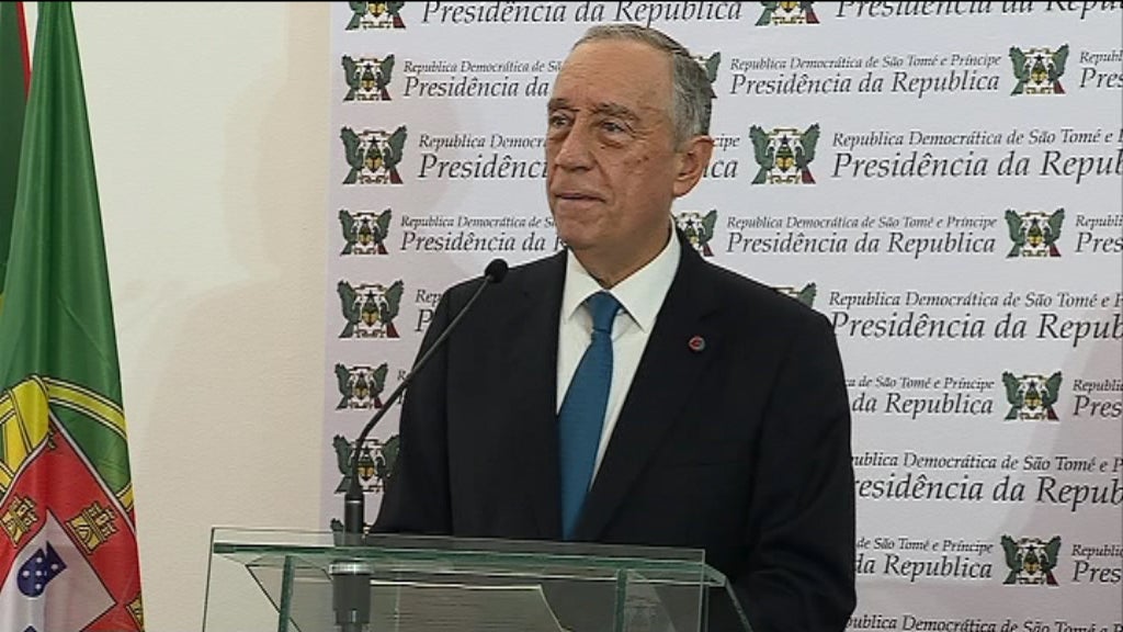 Visita de Marcelo Rebelo de Sousa a São Tomé