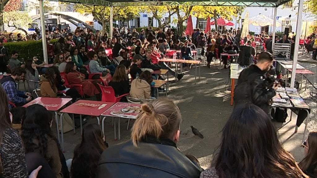 Manifestação Faculdade de Ciências Sociais e Humanas