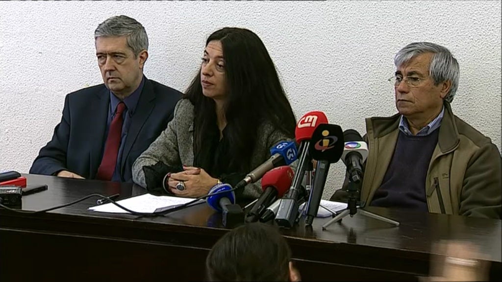 Conferência de imprensa de Cristina Malhão