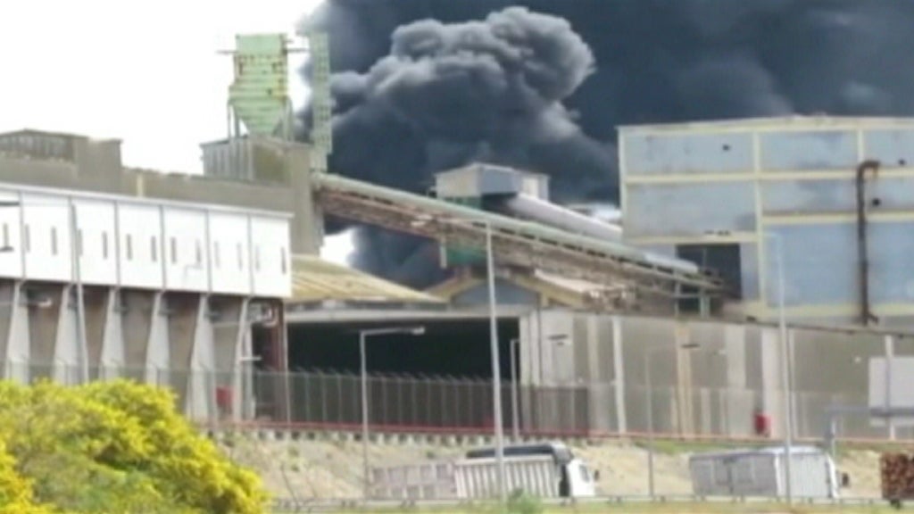 Explosão na Sapec Química em Setúbal