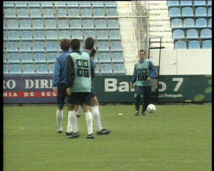 Futebol: treino do FC Porto