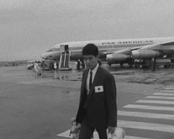 Chegada de atletas japoneses