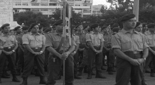 Cerimónia de despedida de contingente militar em Lourenço Marques