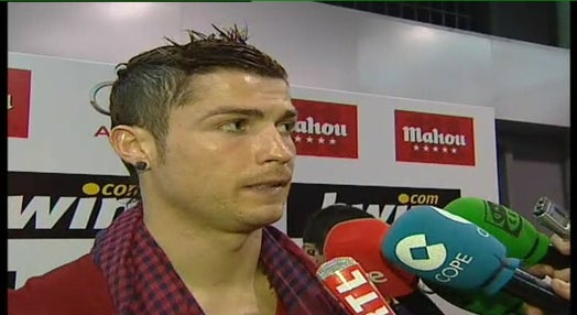 Cristiano Ronaldo sobre a tragédia na Madeira
