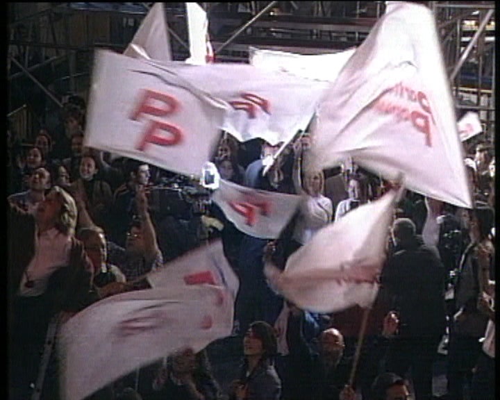 Ambiente na sede do Partido Popular