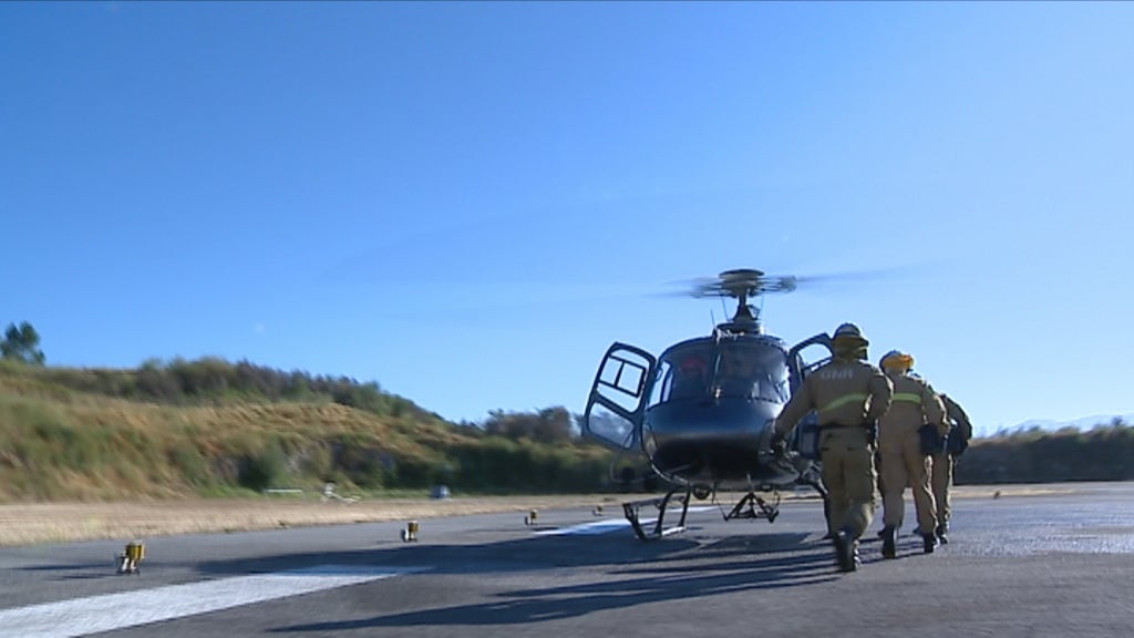 Incêndio em  Mourão