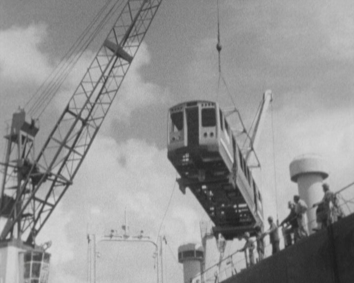 Embarque de Carruagens da Sorefame