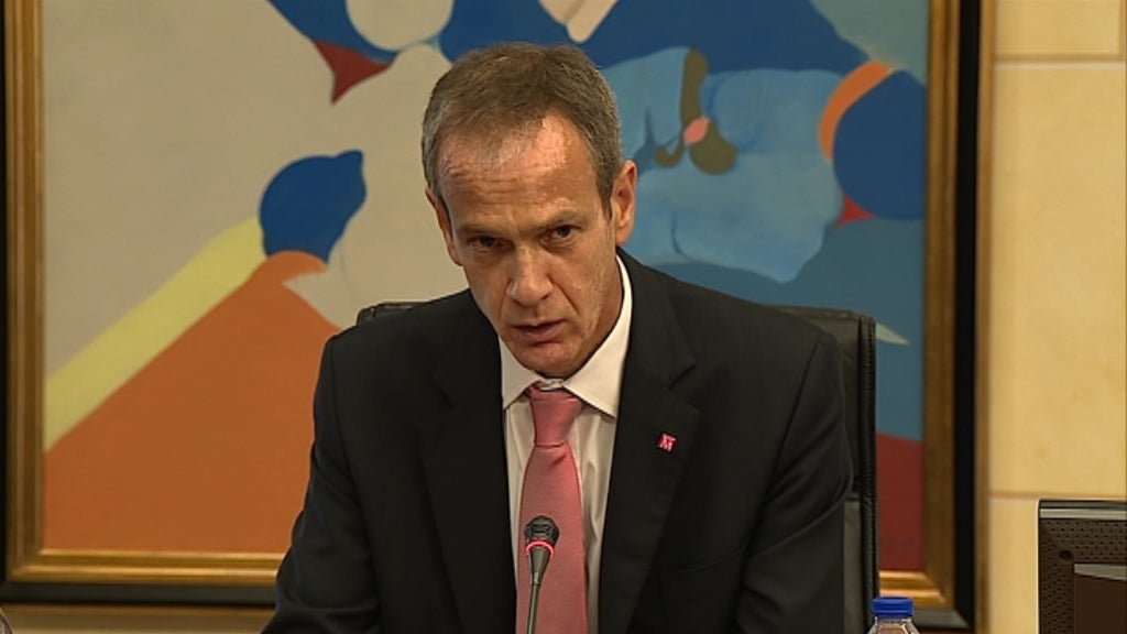 Conferência de imprensa de Miguel Maya