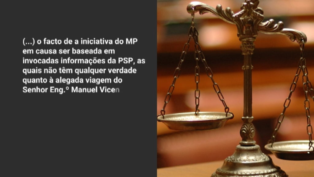 Mandato de detenção para Manuel Vicente