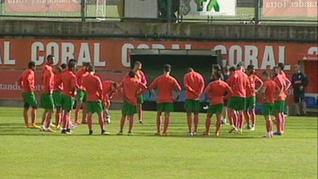 Futebol: treino do Marítimo