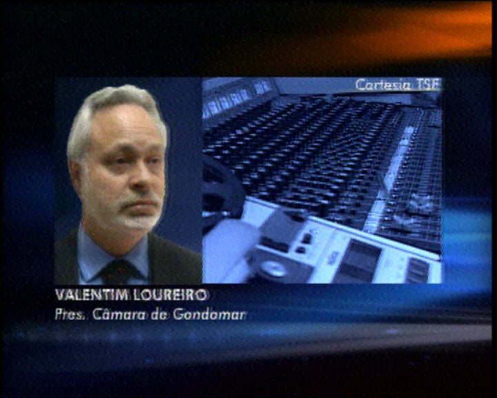 Reações de Valentim Loureiro