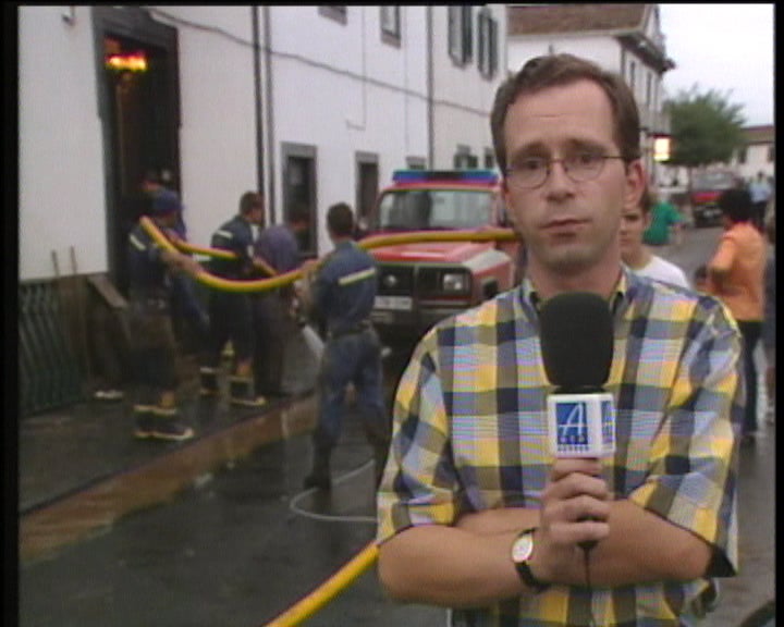 Mau tempo nos Açores