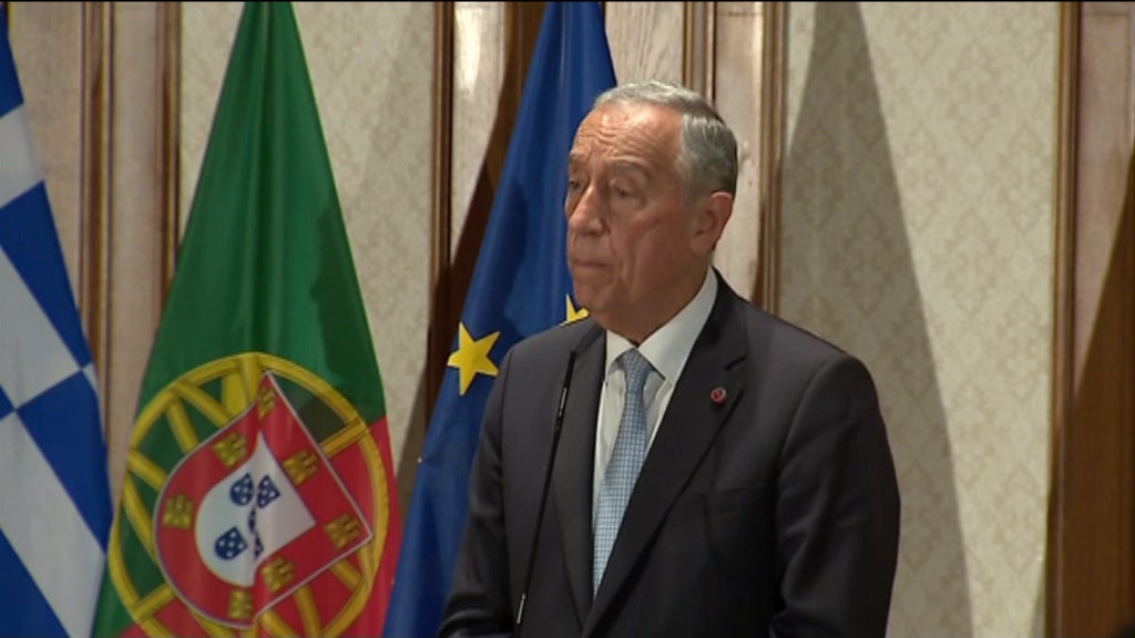 Visita de Marcelo Rebelo de Sousa à Grécia