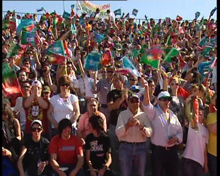 Cristiano chega de Helicóptero