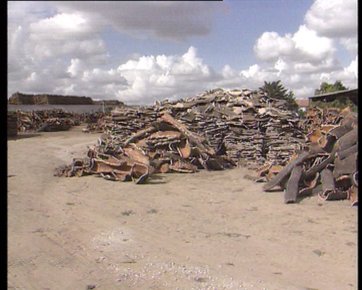 Degradação da qualidade da cortiça
