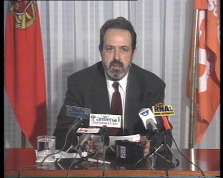 Conferência de imprensa do PSD