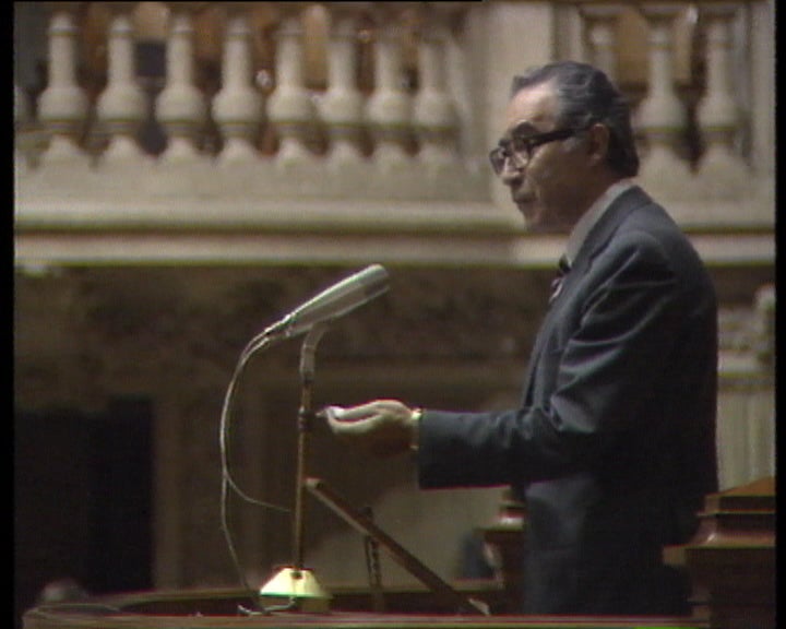 Sessão na Assembleia da República